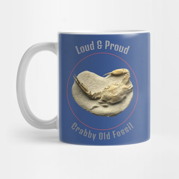 Loud and Proud, crabby old fossil by DiMarksales